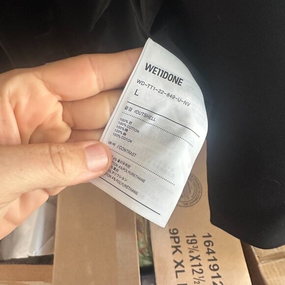 We11done Blazer with Black Logo RARE - Picture 12 of 12